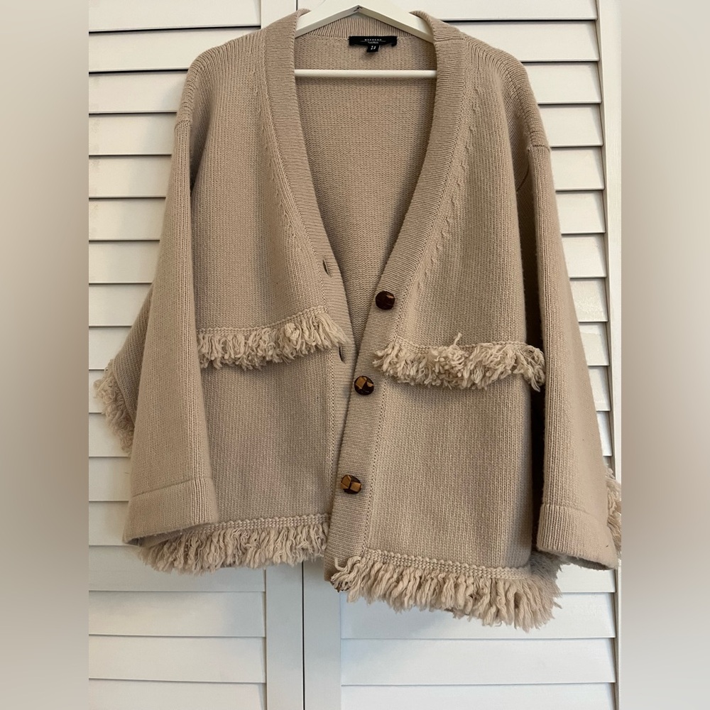 MaxMara Weekend Beige Knit Sweater